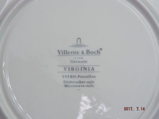 Villeroy & Boch Virginia cream soup saucer